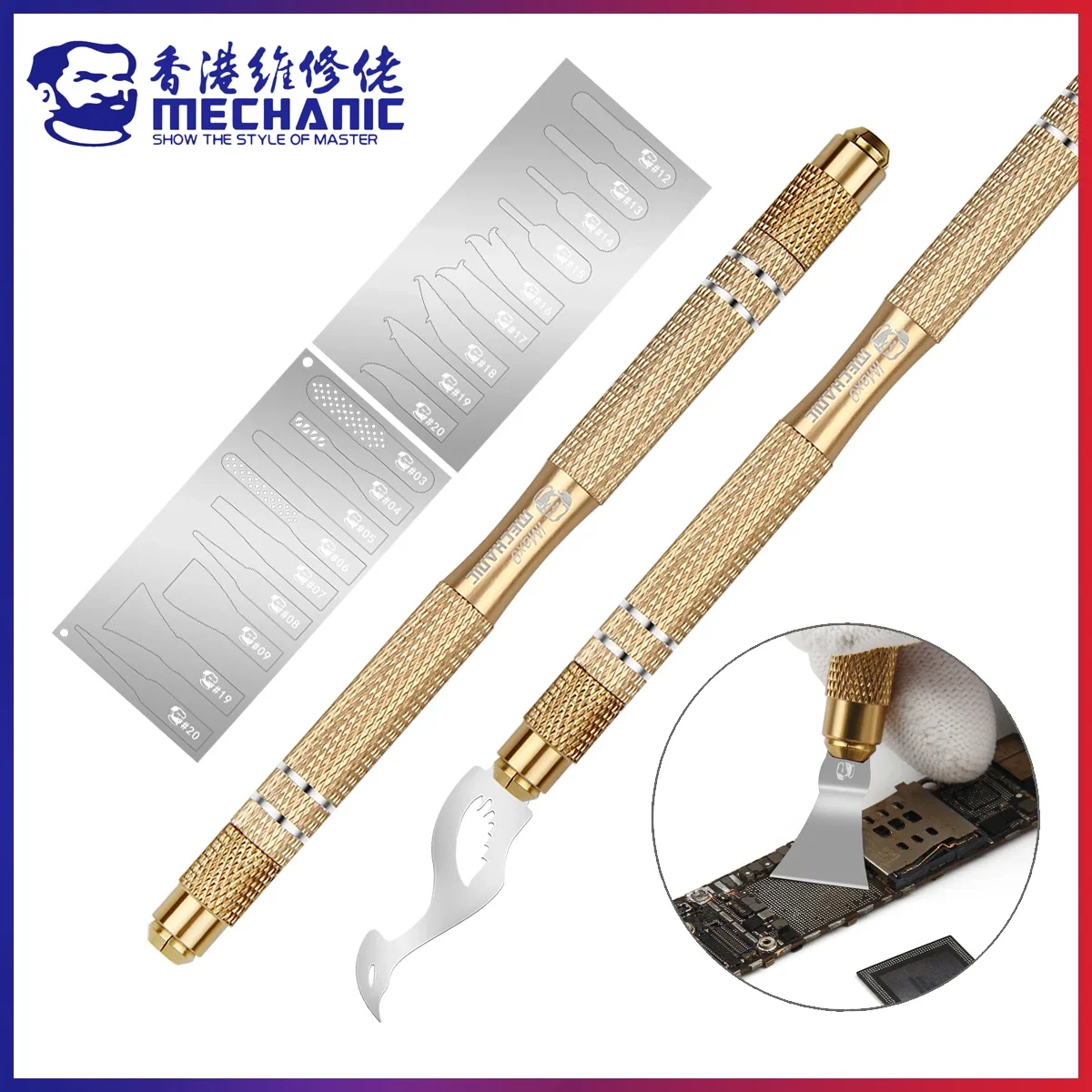 Ic Chip Puller - MECHANIC iMax9 20 in 1 Multifunctional