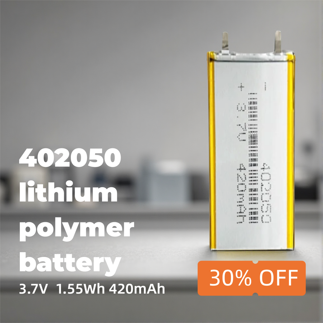 Diy Wearable Electronics - Durable Li-ion Polymer Battery 402050 3.7V