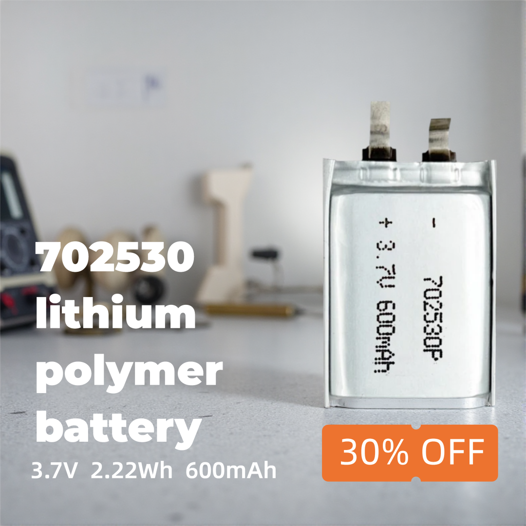 Diy Wearable Electronics - 702530 600mAh 3.7V Li-ion Battery High-Energy