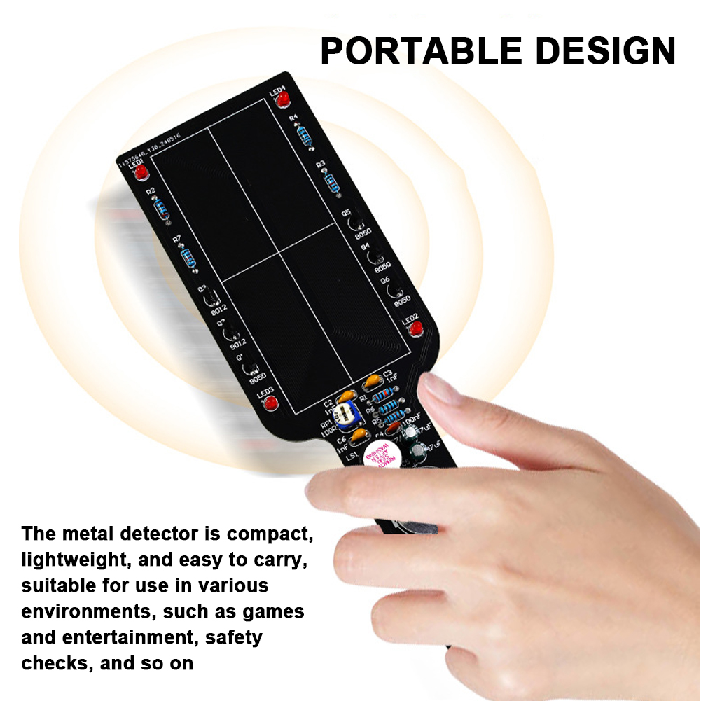 Diy Electronics Location - Metal Detector Electronic DIY Kit Simple
