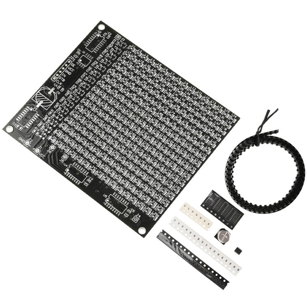 Diy Electronics Kits - 64/256 LED SMD Dot Matrix Advertising