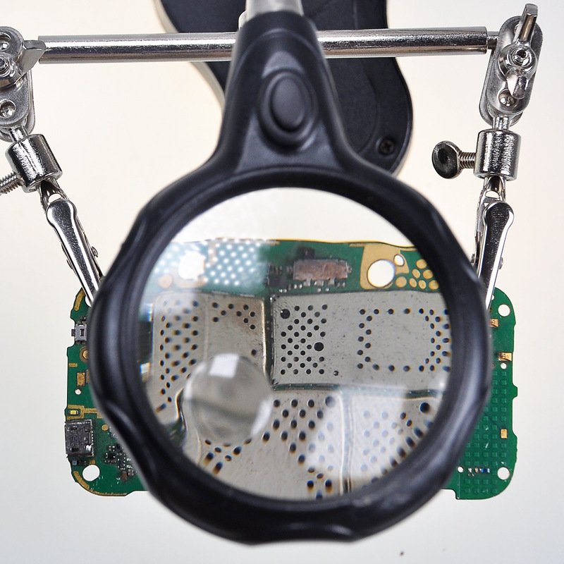 Lighted Magnifying Glass with  - Diy Electronics Workstation review and price