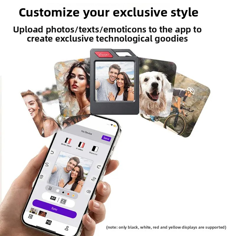 Original Color E-Ink Smart Key - Diy Electronics Location review and price