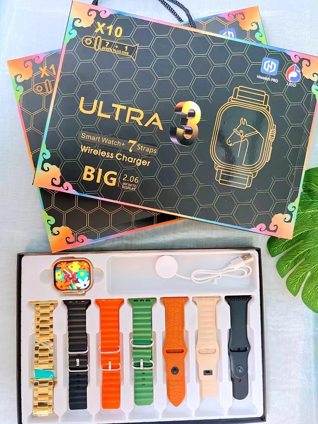 7 in 1 Strap Smart Watch X10ul - Diy Wearable Electronics review and price