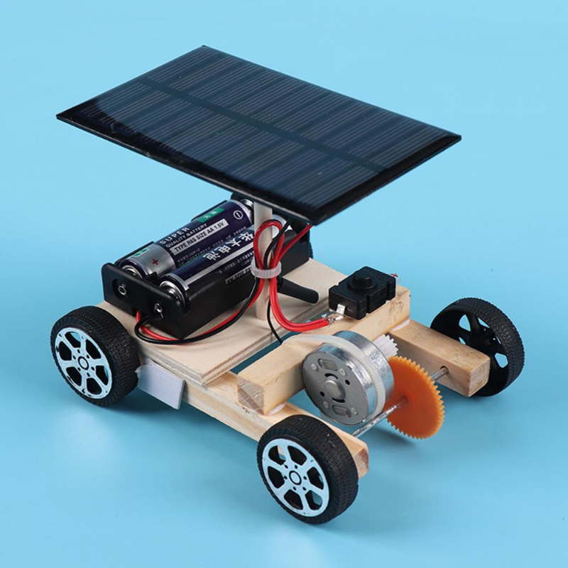 Assemble Solar Car Creative In - Diy Electronics Supplies review and price