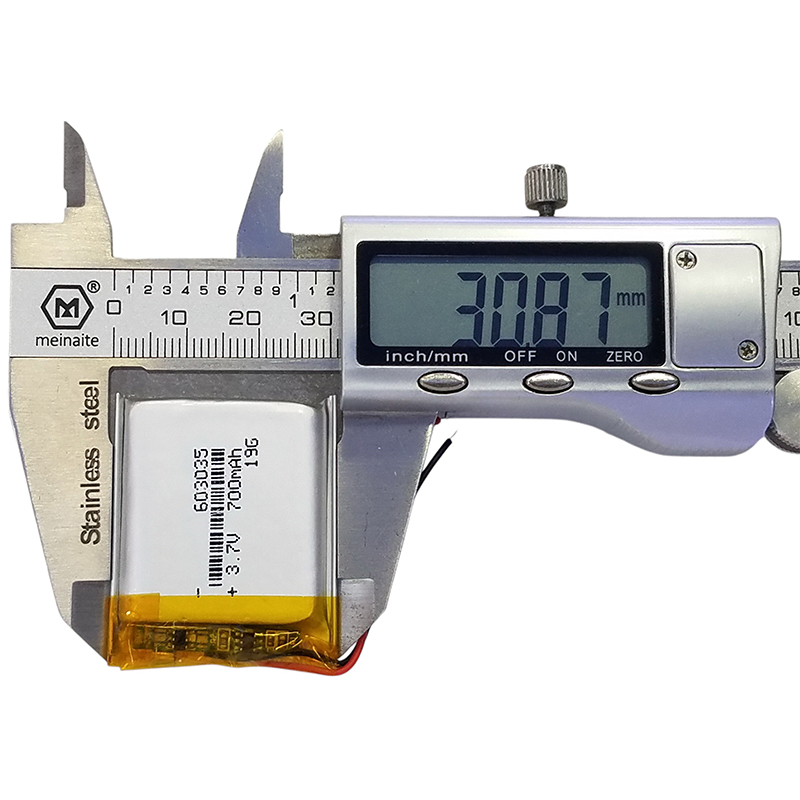 603035 Li-ion Battery 700mAh 3 - Diy Wearable Electronics review and price
