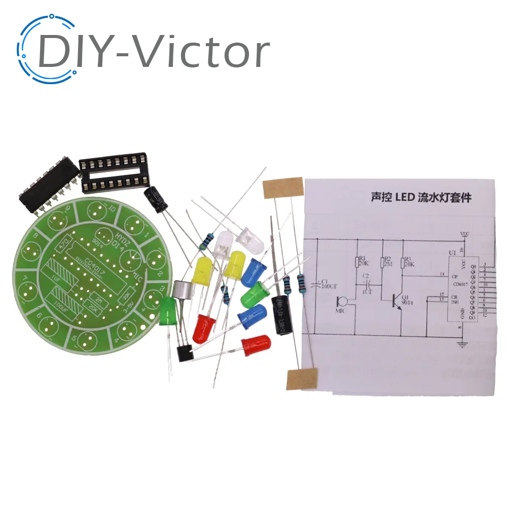 1/5/10 PCS CD4017 colorful voi - Diy Electronics News review and price