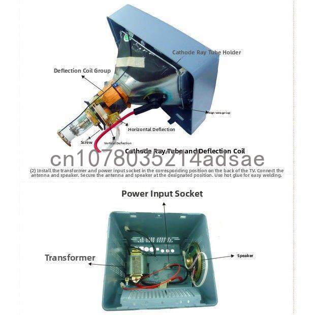 5.5 Inch Black & White TV Main - Diy Electronics Kits review and price