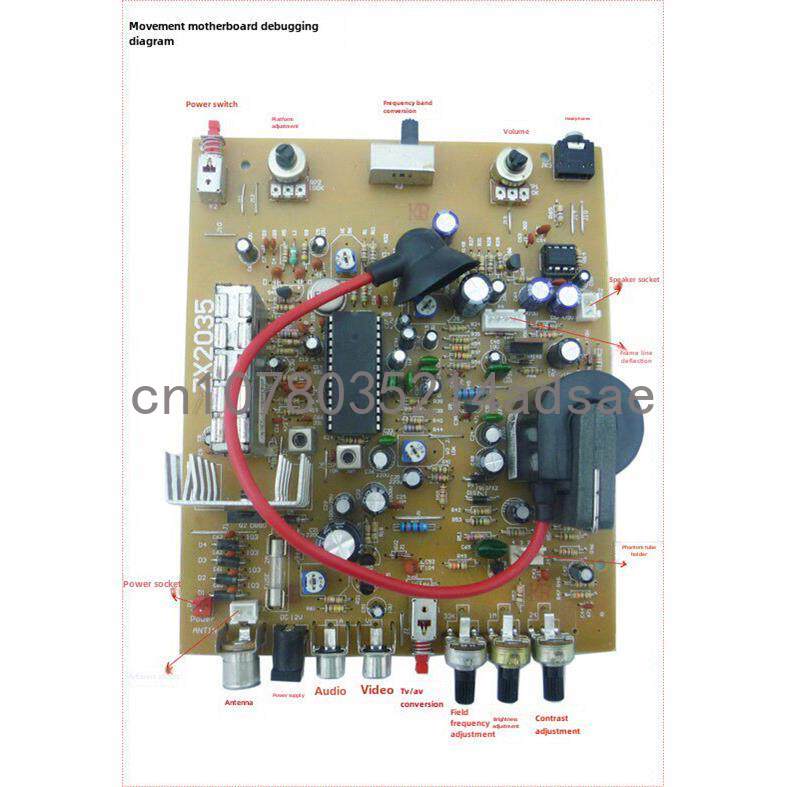 5.5 Inch Black & White TV Main - Diy Electronics Kits review and price