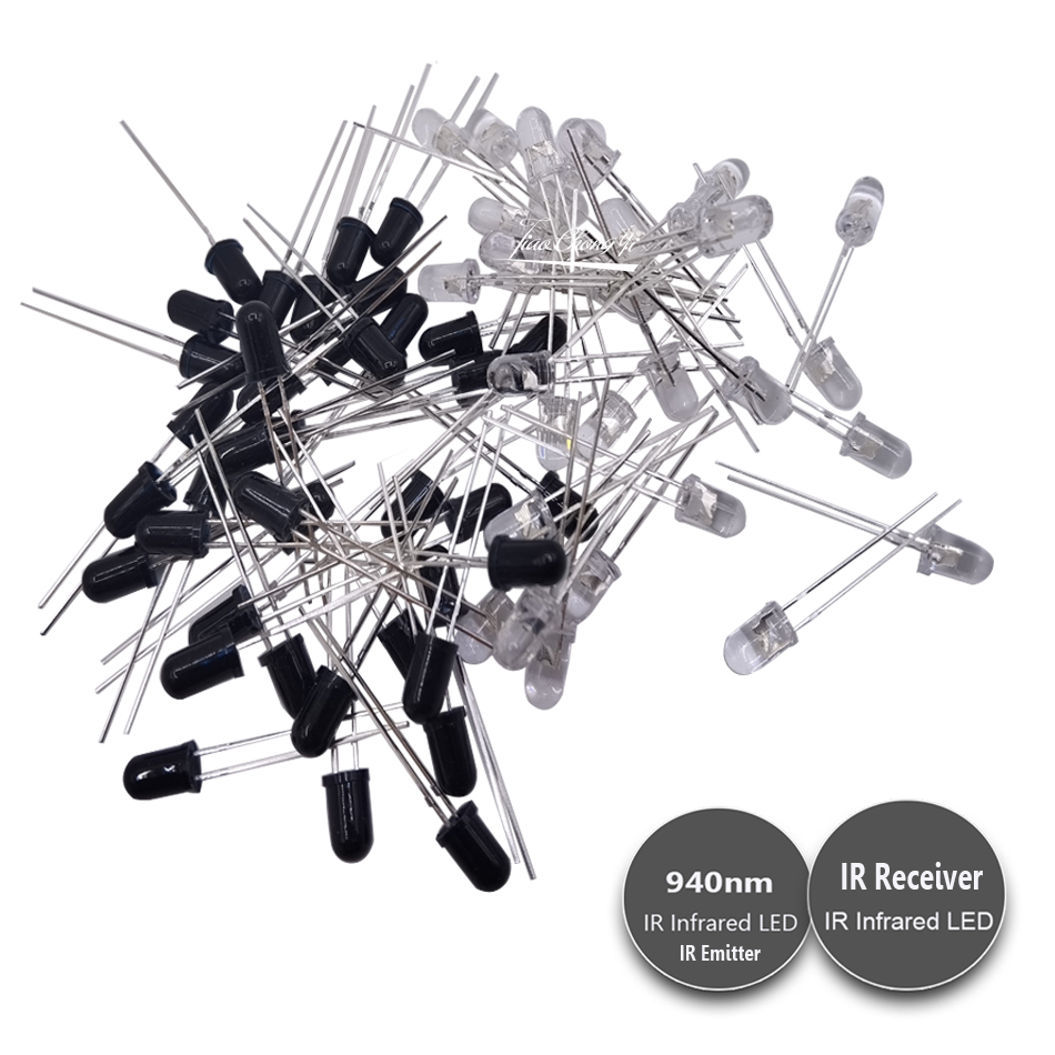 DIP 3mm 5mm IR LED Emitting Di - Ir Infrared Receiver review and price