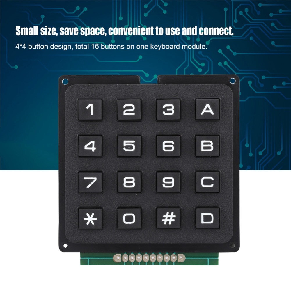 Practical 4x4 Numeric Keypad 1 - Diy Electronics Uk review and price