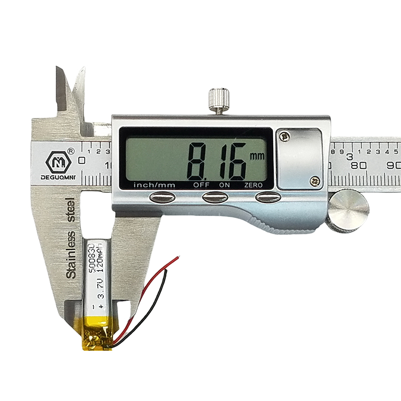 500830 3.7V 120mAh Rechargeabl - Diy Wearable Electronics review and price