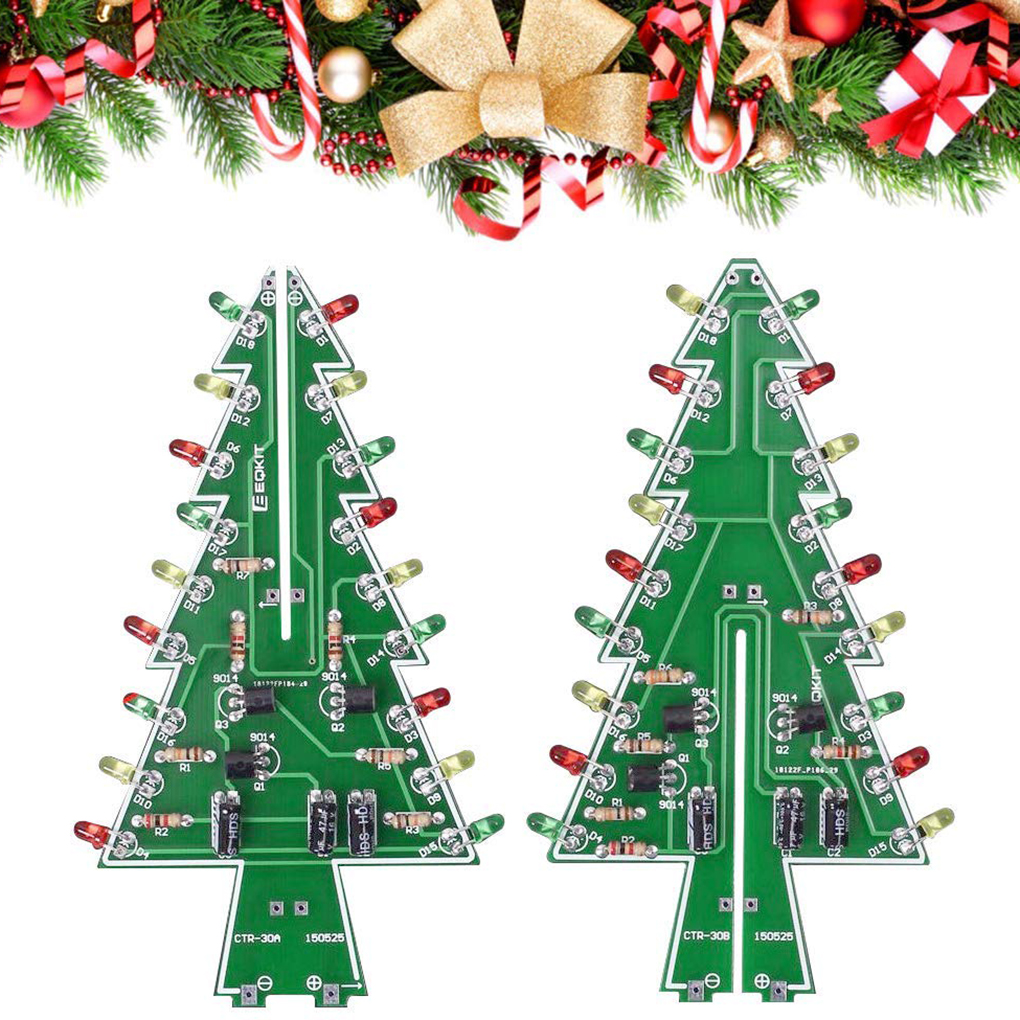 DIY Christmas Tree LED Flash K - Diy Electronics Tool Kit review and price