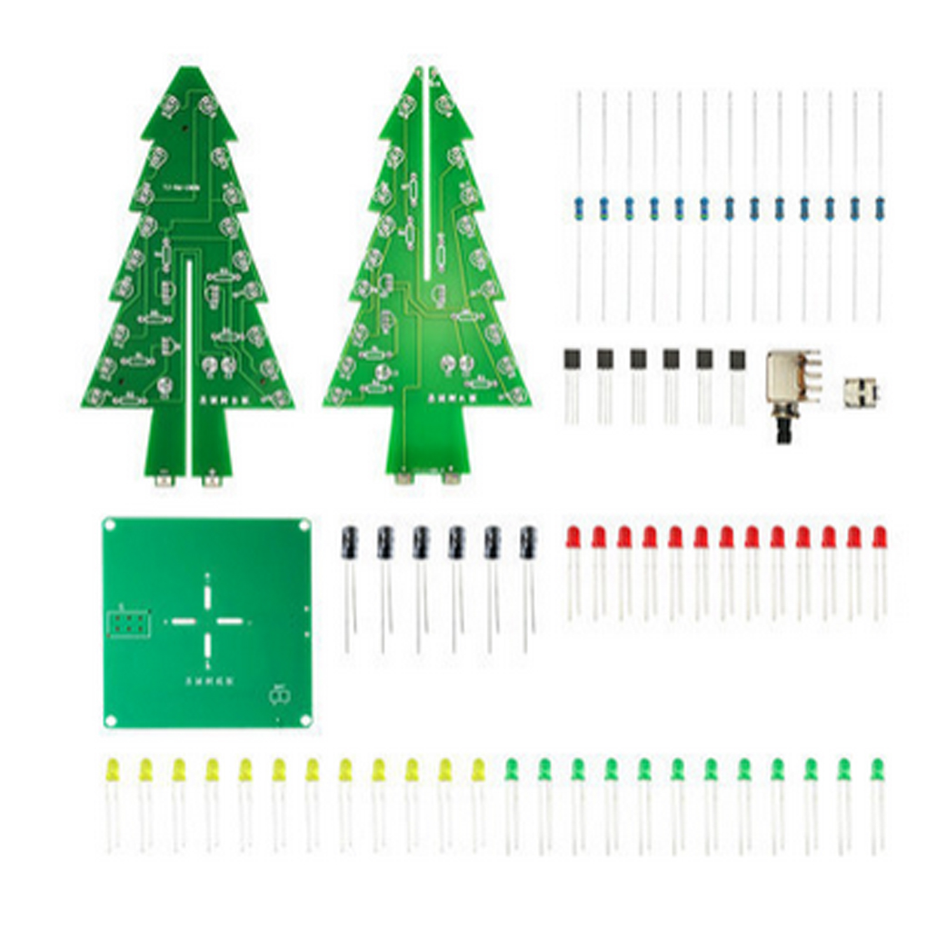 DIY Christmas Tree LED Flash K - Diy Electronics Tool Kit review and price