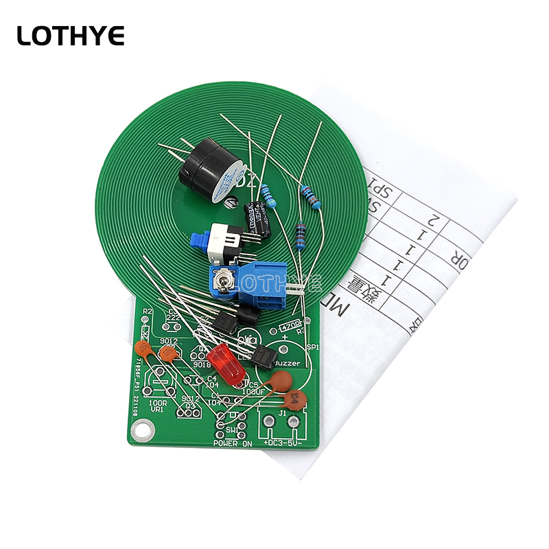 DC 3V-5V Metal Detector Kit DI - Diy Electronics Supplies review and price