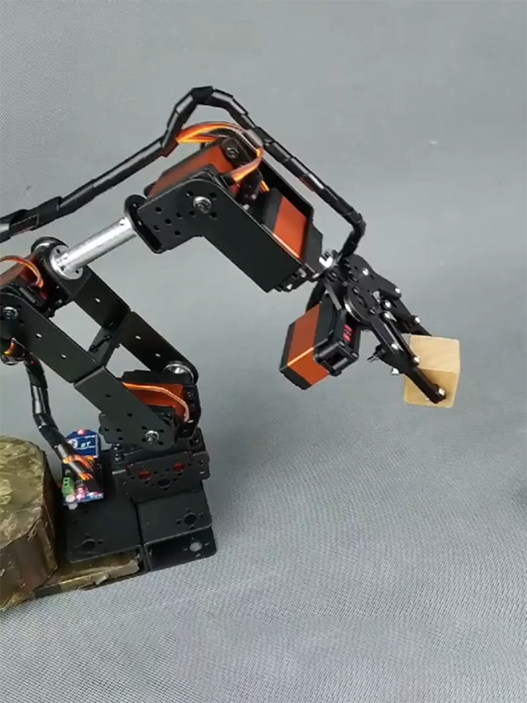 STEAM DIY 6 DOF Robot Metal Al - Diy Robot Electronics Kit review and price
