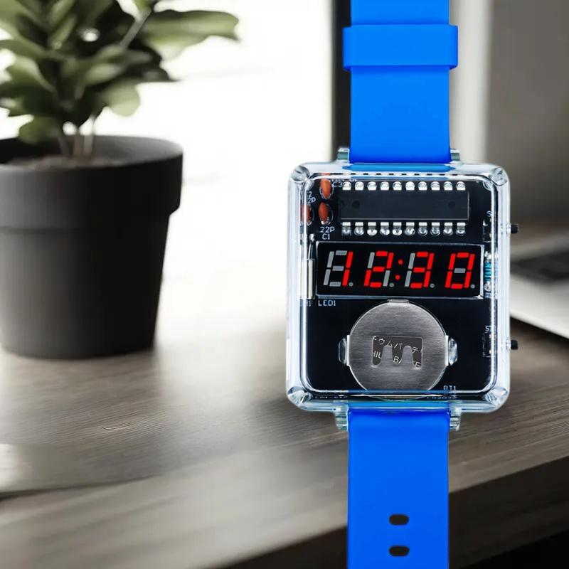 1Set DIY Electronic Watch Kit  - Diy Electronics Tool Kit review and price