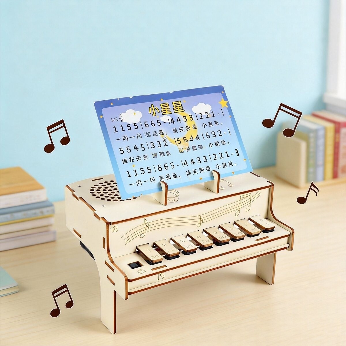 DIY Wooden Electronic Piano Mo - Diy Electronics Tool Kit review and price