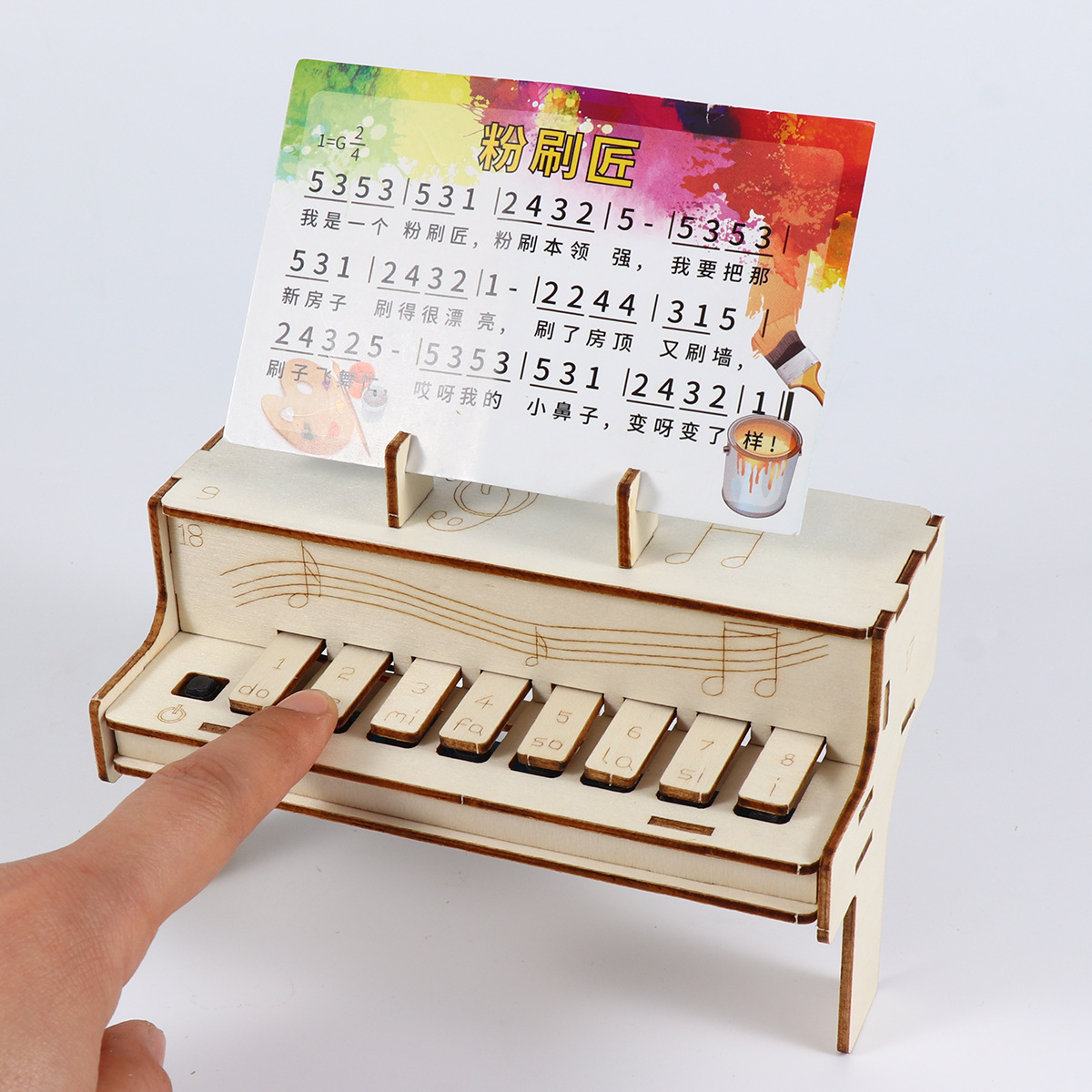 DIY Wooden Electronic Piano Mo - Diy Electronics Tool Kit review and price