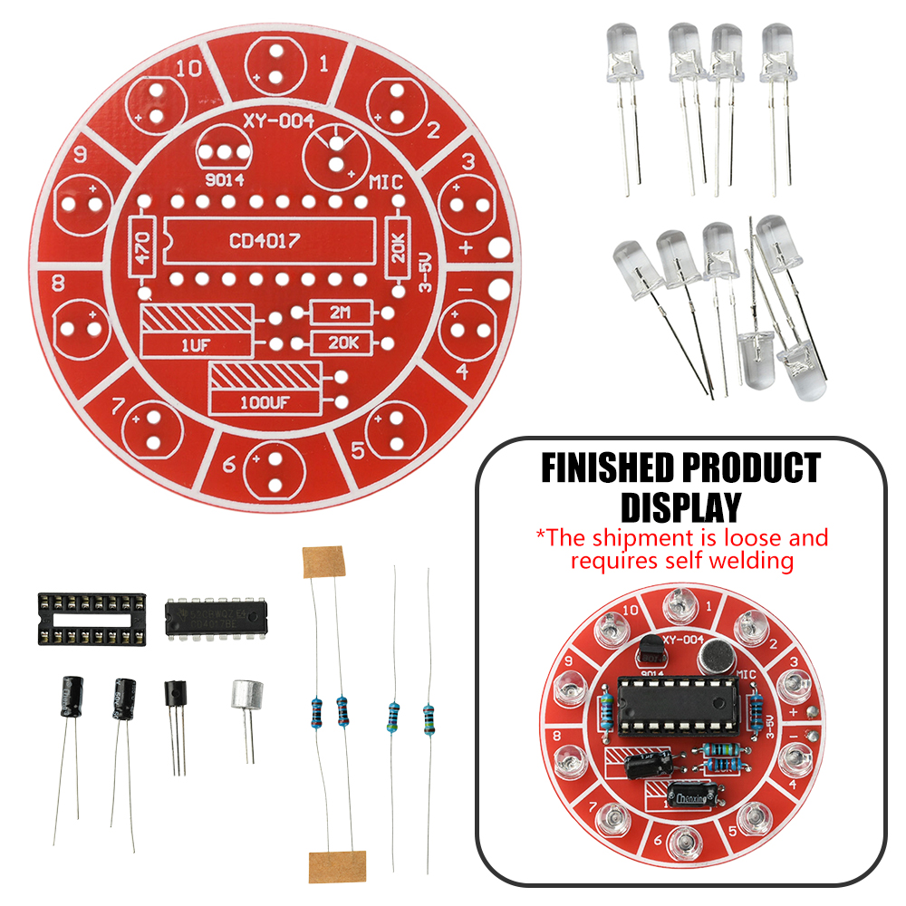 3–5V DC voice-controlled rotat - Diy Electronics News review and price