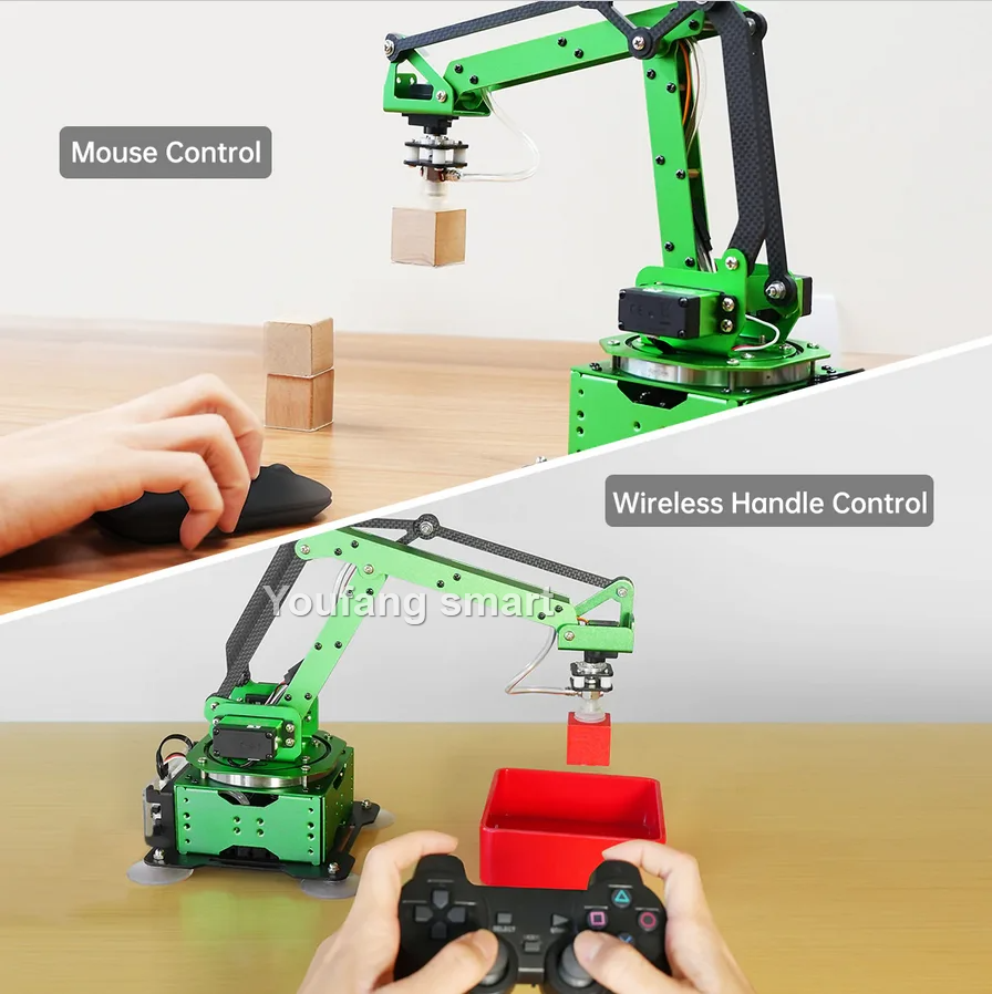 5 Axis Robot Arm with Guide Ra - Diy Robot Electronics Kit review and price